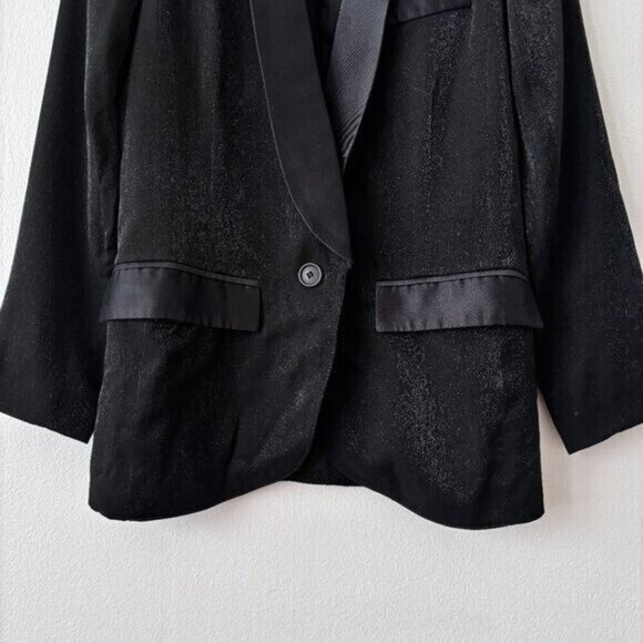 Smythe Dickens Shimmer Long Sleeve Blazer - Picture 5 of 7